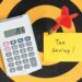 looking at the image of saving tax