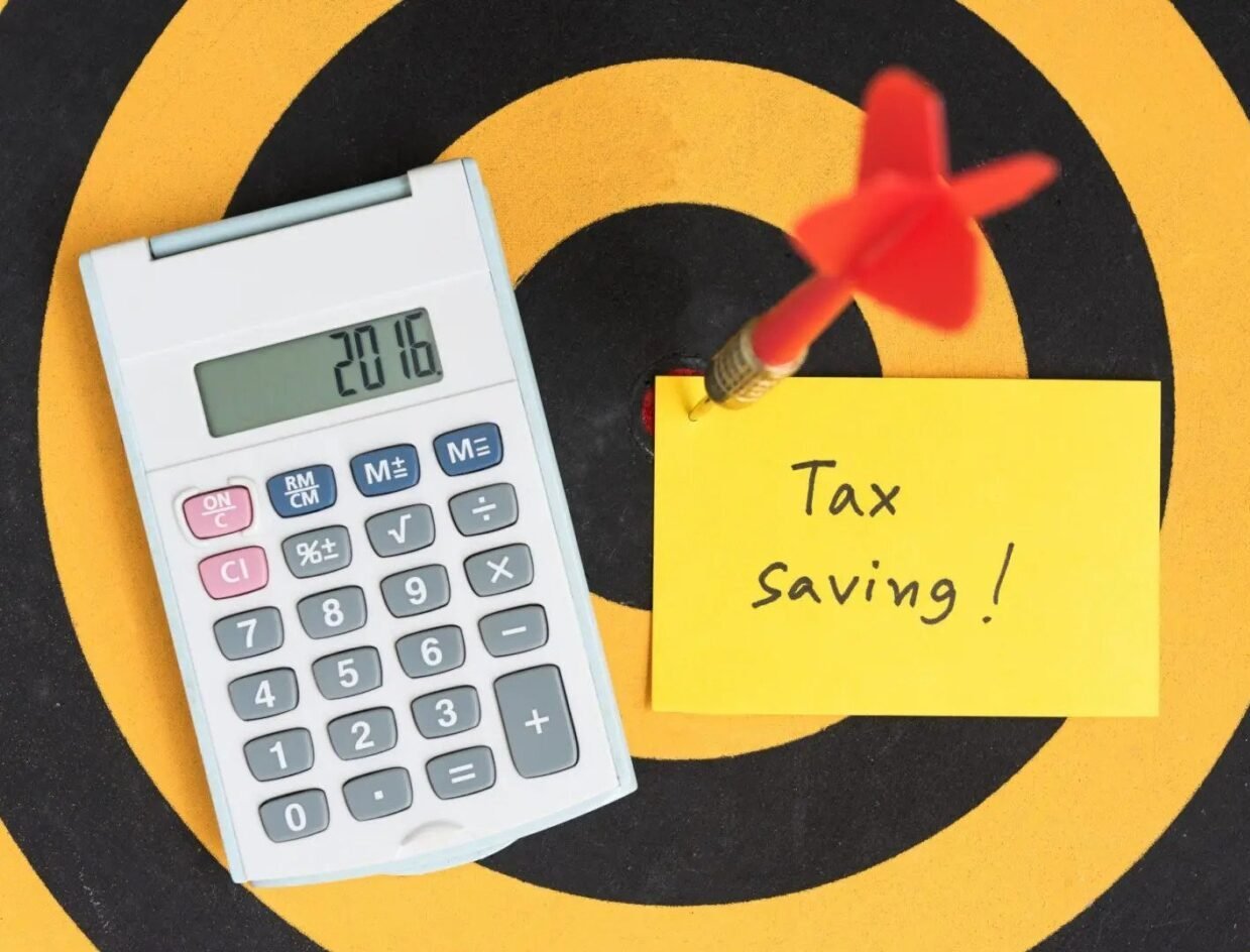 looking at the image of saving tax